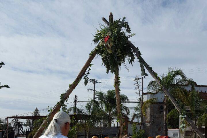 Detalle floral teepee