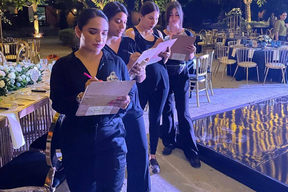 Servicio de hostess social