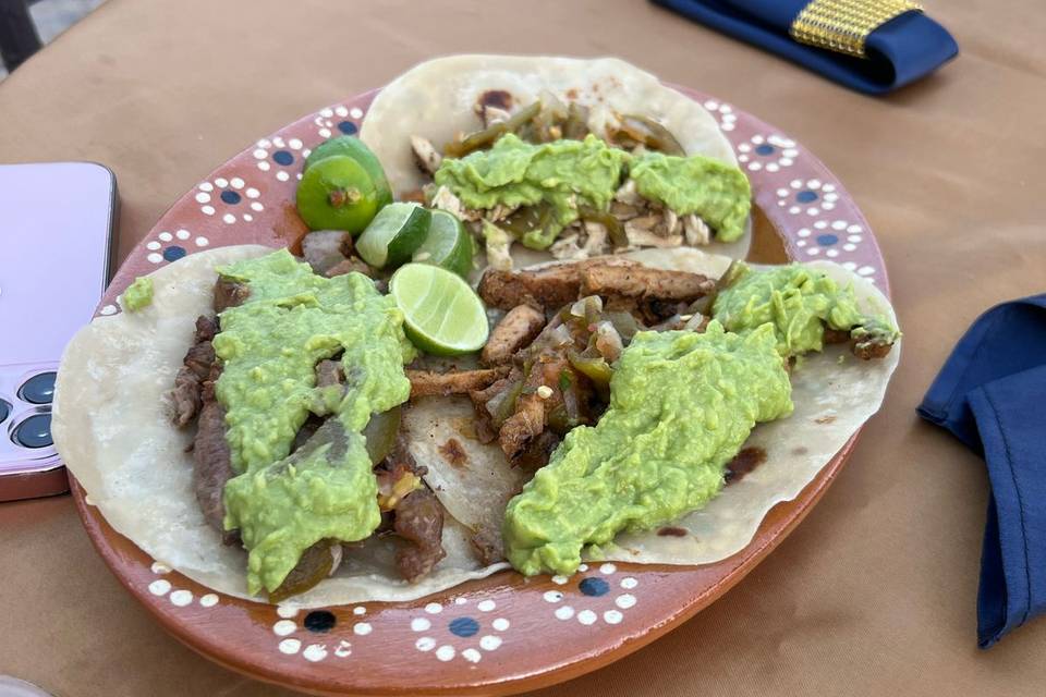 Parrillada en tacos