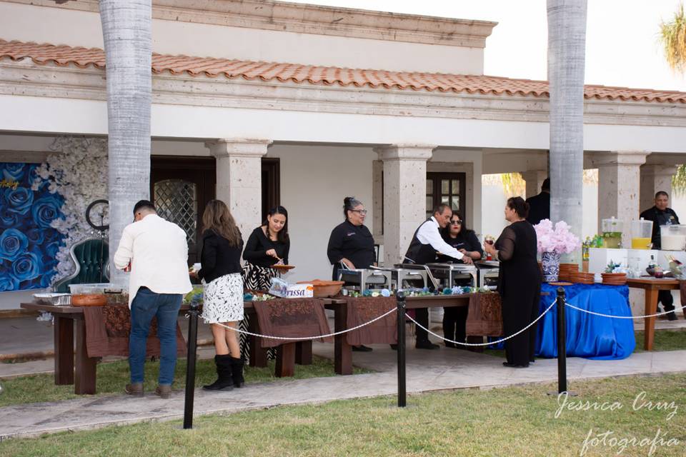 Montaje de Catering