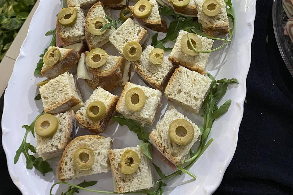Mini sándwiches Gourmet