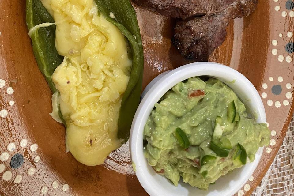 Chile relleno y corte NY