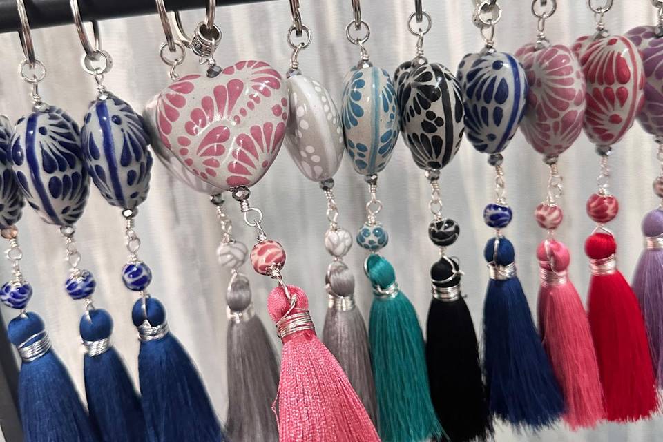 Llavero doble talavera