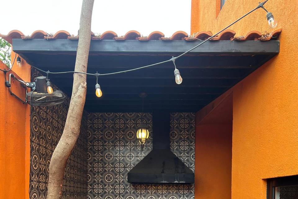 Patio trasero