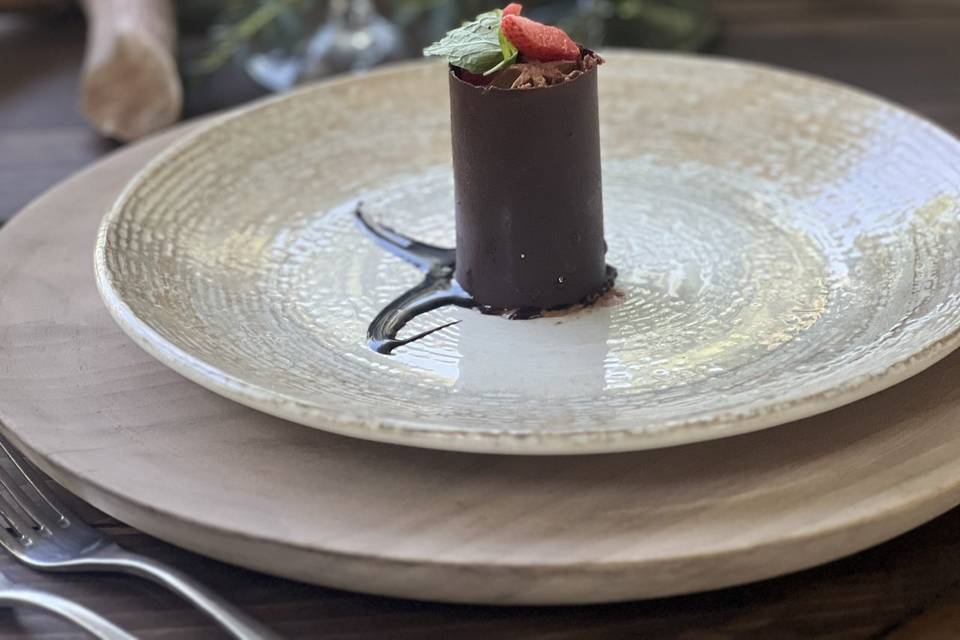 Mousse de chocolate