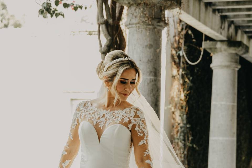 Here comes the bride