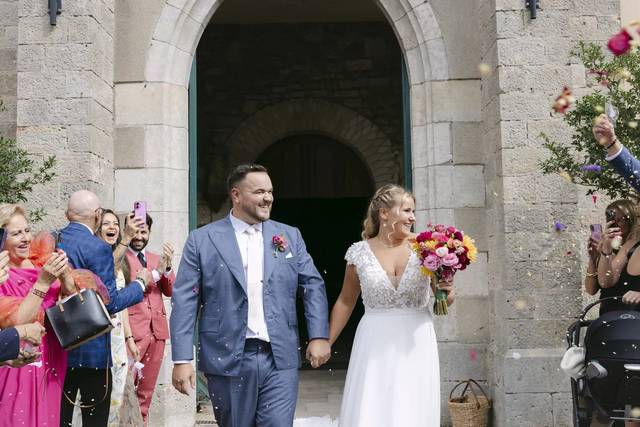 Novio azul, boda en Francia