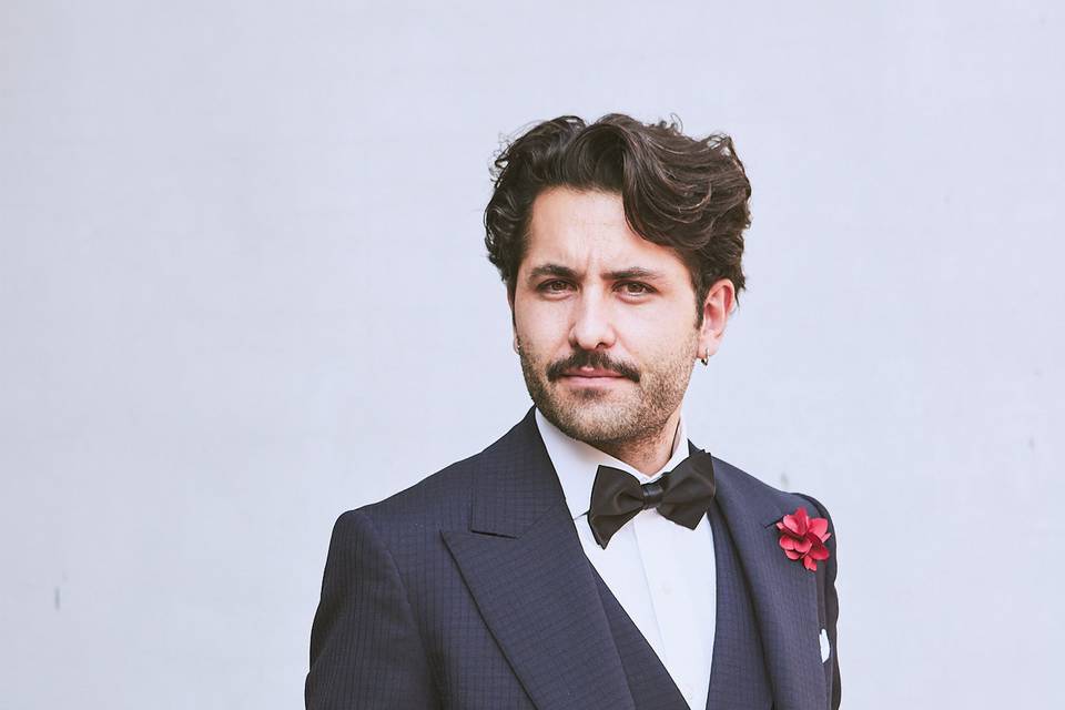 Traje de gala para el novio