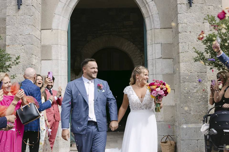 Novio azul, boda en Francia