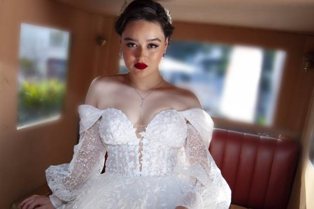 Novia en carruaje