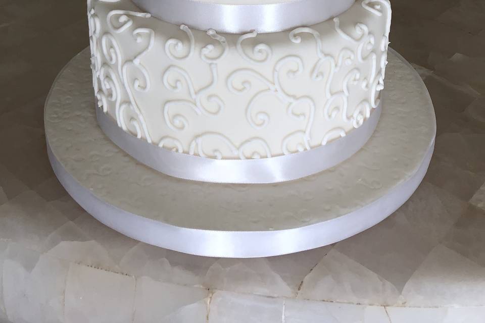 Pastel de fondant