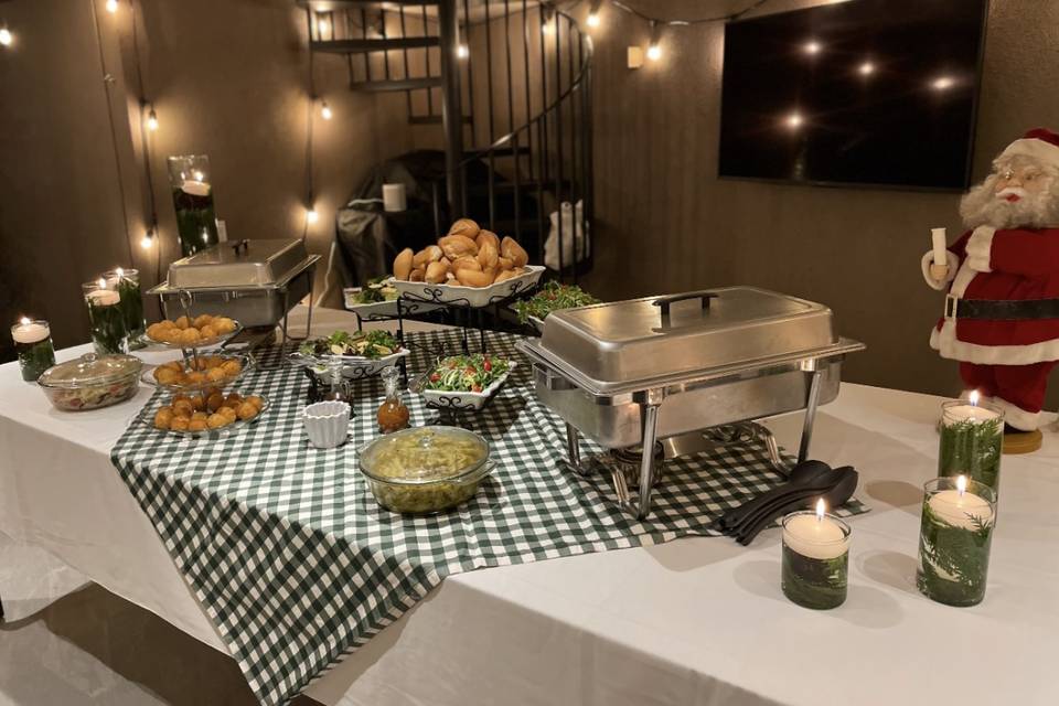 Lasagnas y ensaladas