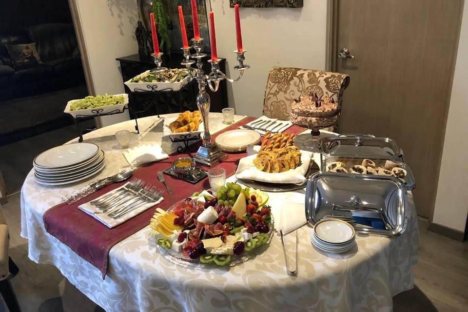 Menú personalizado cena petite