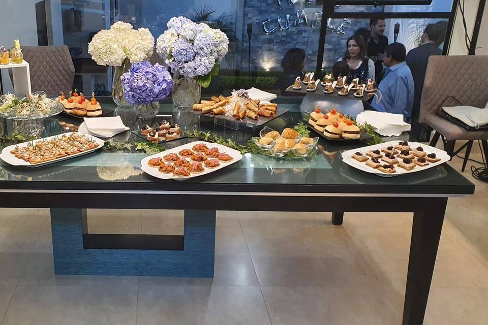 Barra canapés