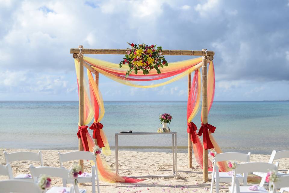 Boda en playa del carmen