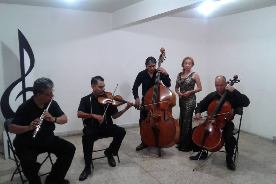 Quinteto con flauta y soprano