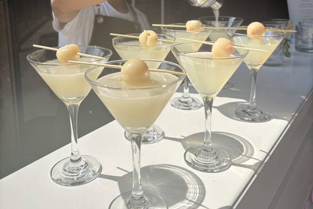 Martini de lychee