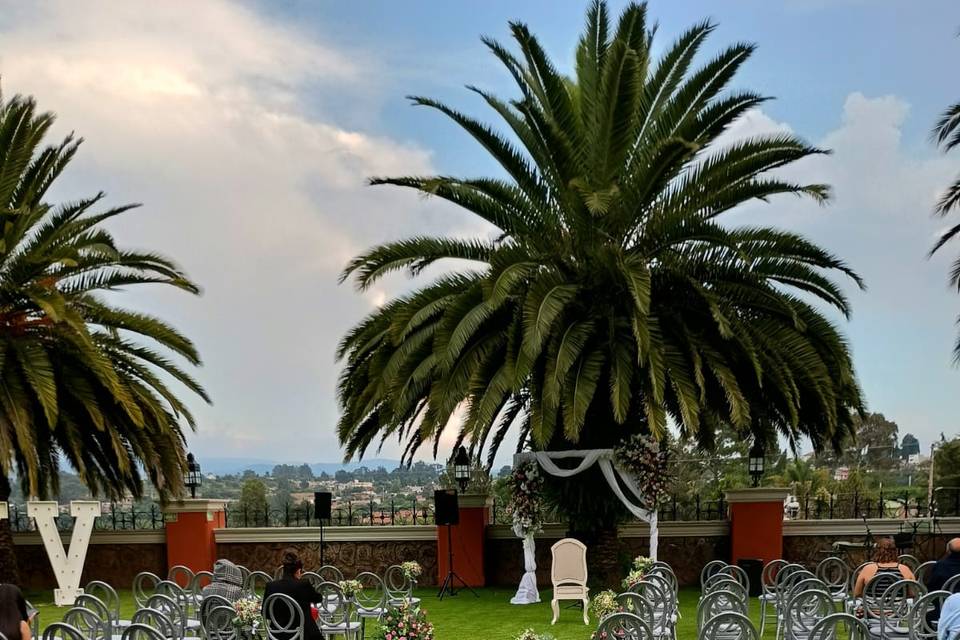 Ceremonia al aire libre