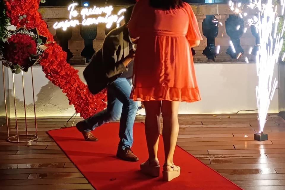 Te quieres casar conmigo ?