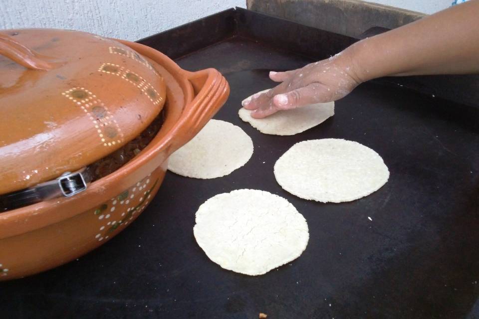 Tortillas a mano