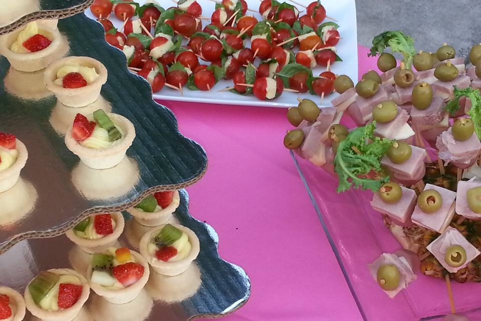 Canapés y bocadillos