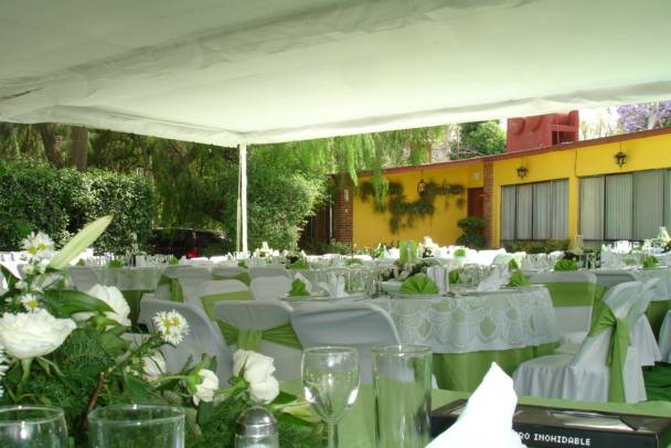 Evento en el jardín