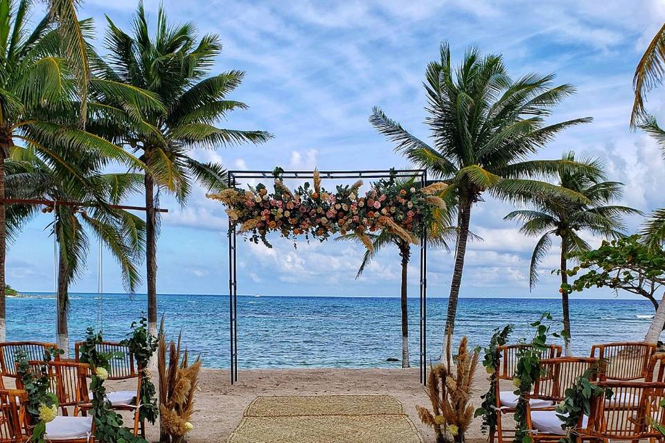 Ceremonia en la playa