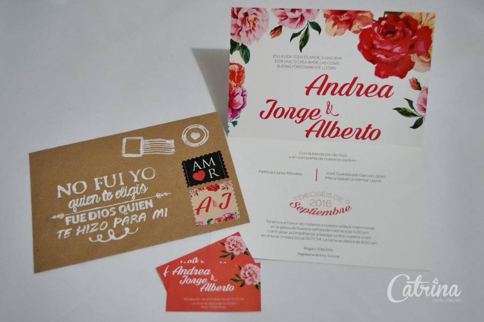 Invitación corte láser