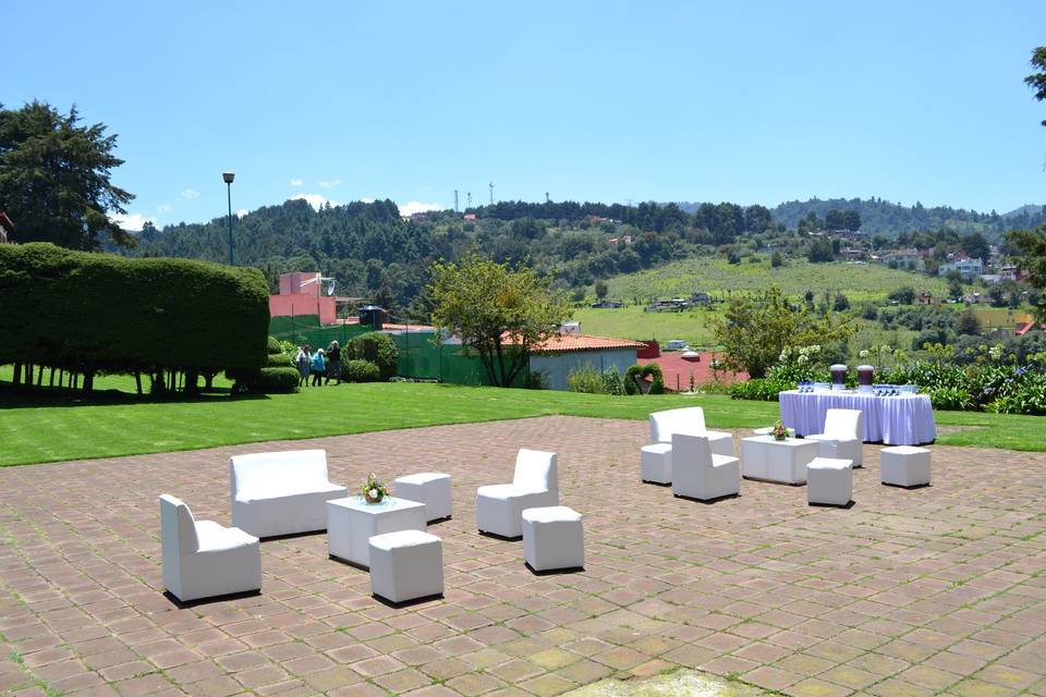 Terraza cedros