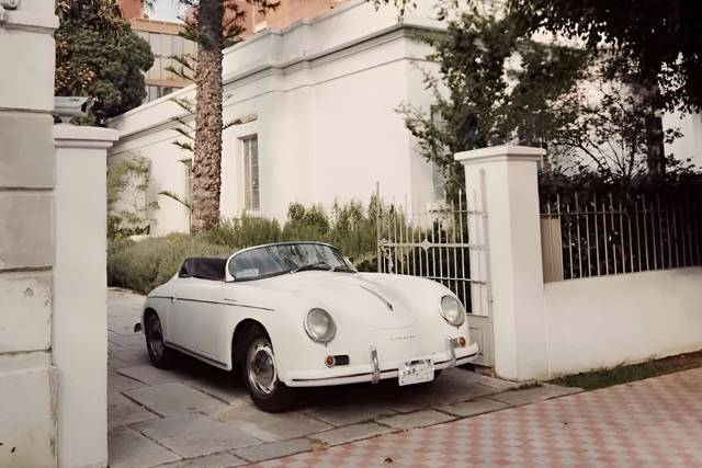 Porsche Speedster Blanco 1955