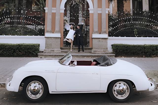 Porsche Speedster Blanco 1955