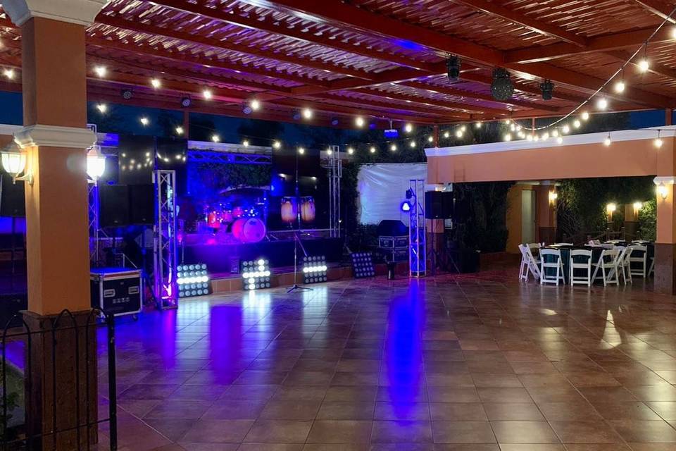 Pista de baile 150 m2