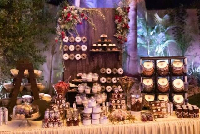 Mesa dulce y de donas