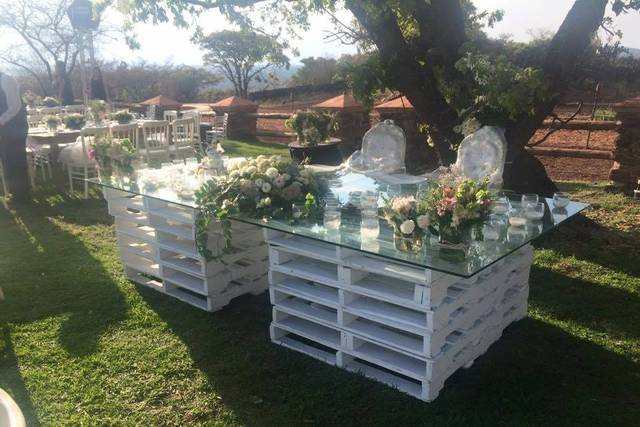 Mesa de novios.