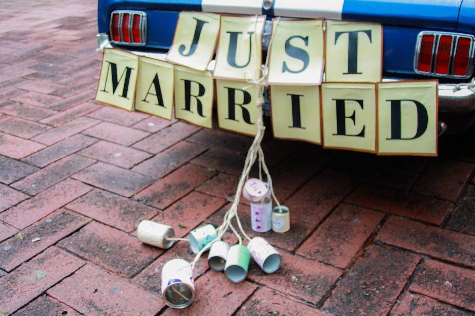 Just married