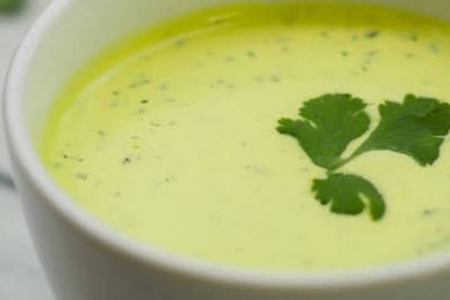 Cilantro crema