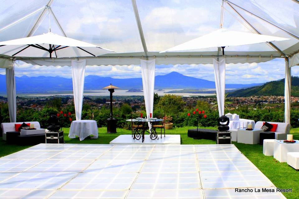 Toldo transparente