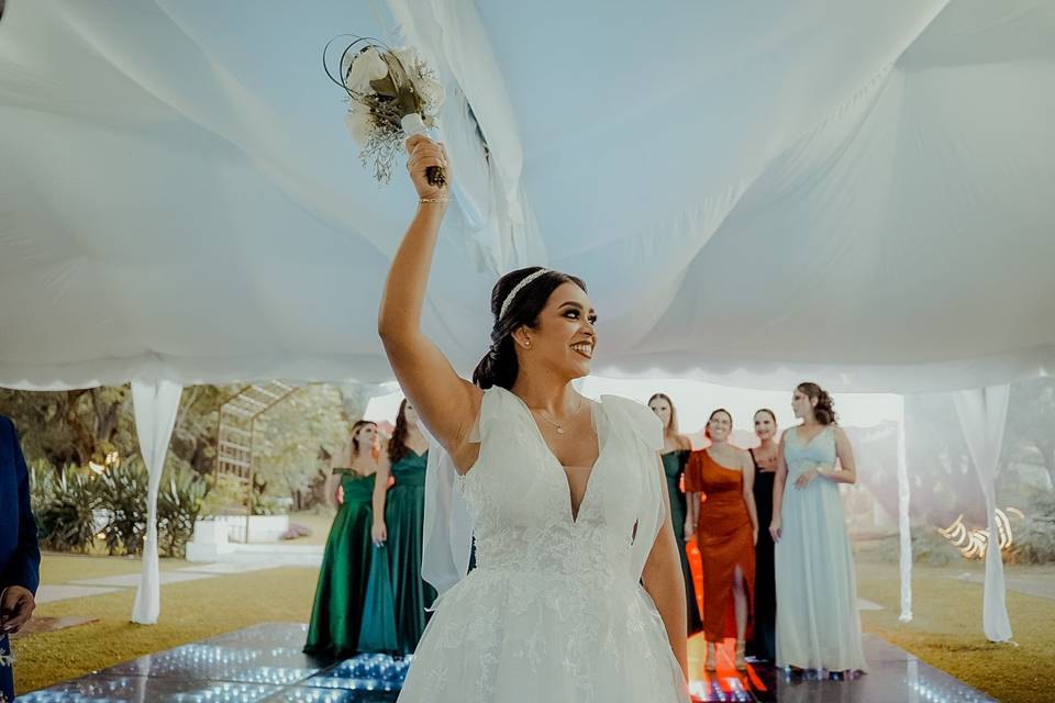 En el altar