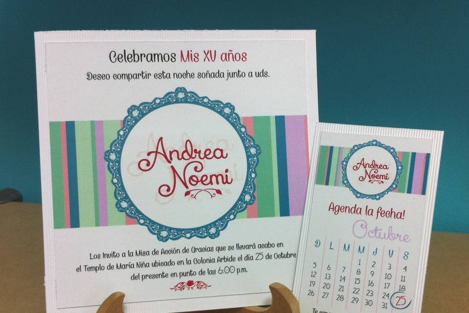 Invitación xv años