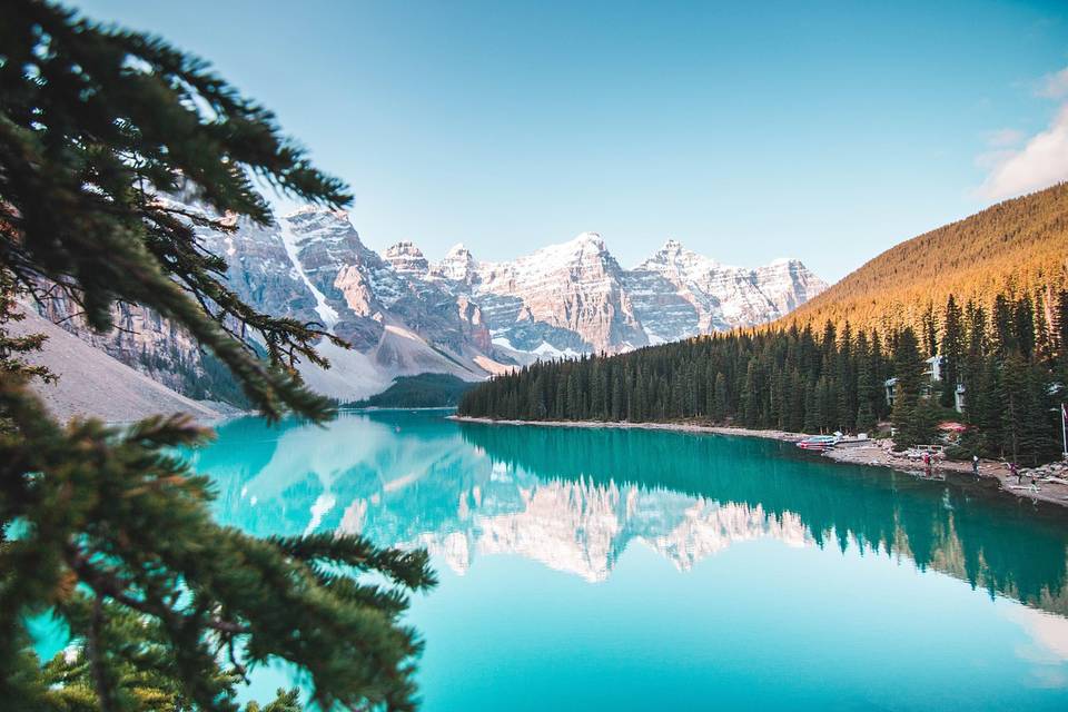 Lago en Canadá