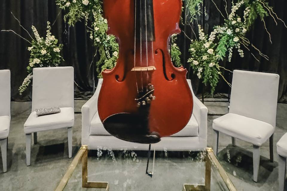 Violín acústico