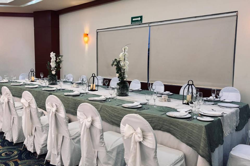 Montaje salón diamante