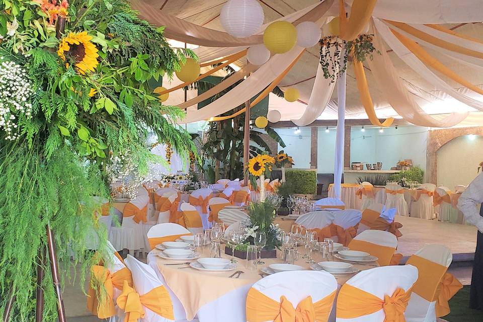 Boda tema girasoles