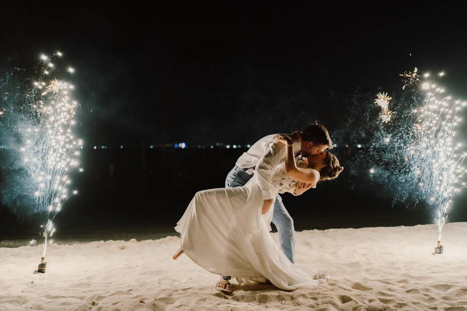 Boda en la playa