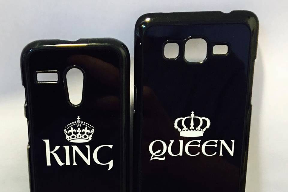 King Queen fundas celular
