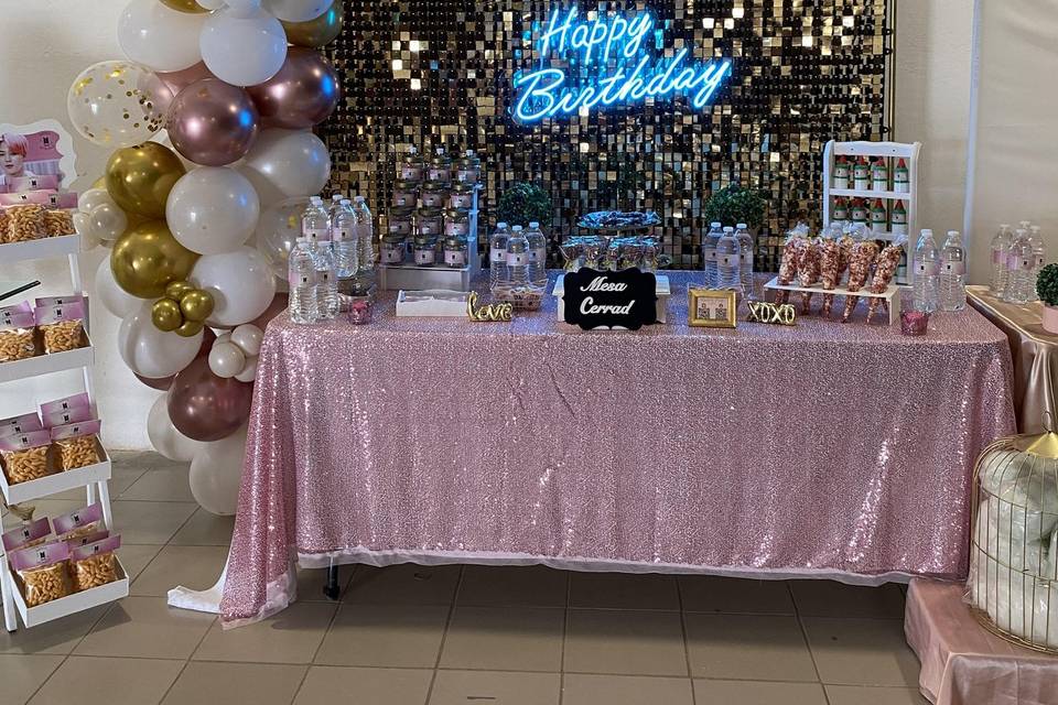 Mesa de dulces 50 personas