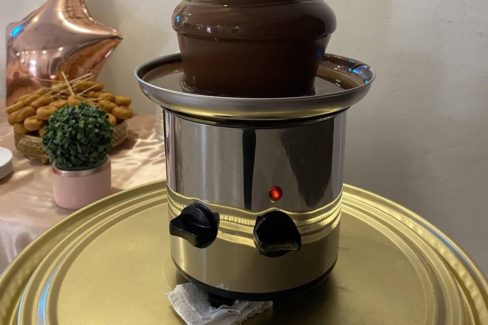 Fuente de chocolate