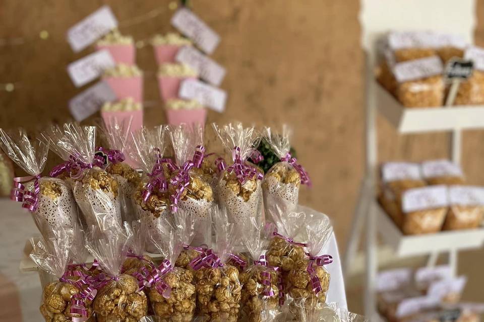 Popcorn bar para 60 personas