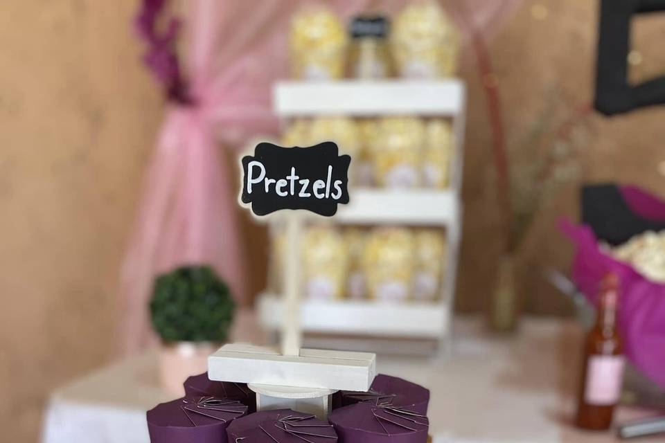 Popcorn bar para 60 personas