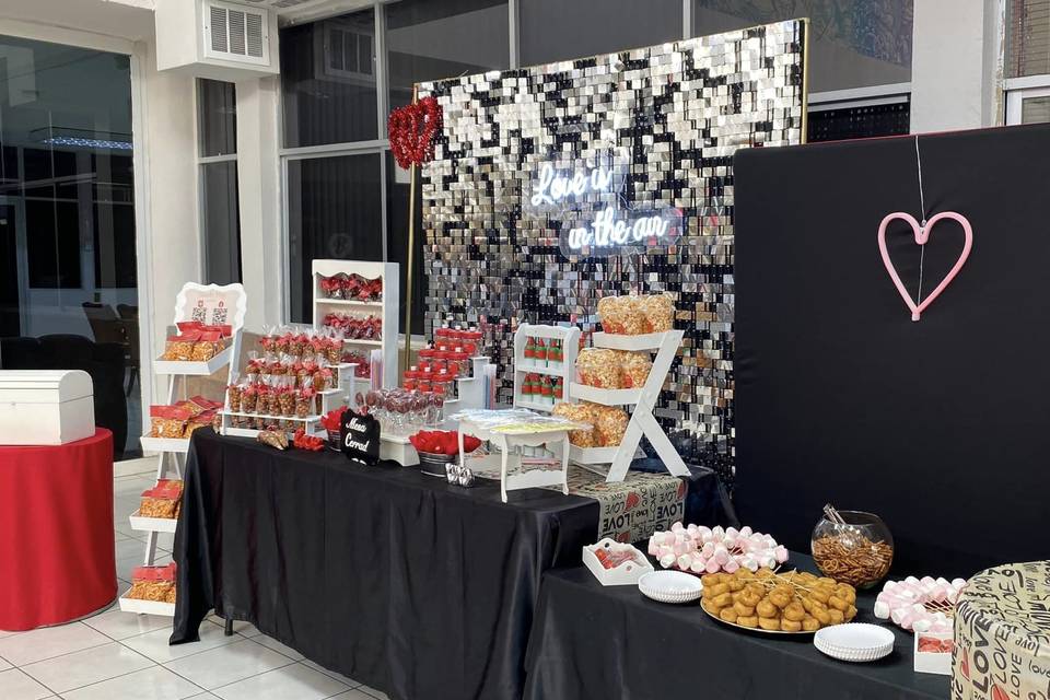 Mesa de dulces 150 personas